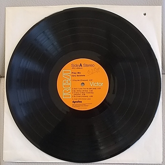 Harry Belafonte - Play Me LP - Picture 3 of 4